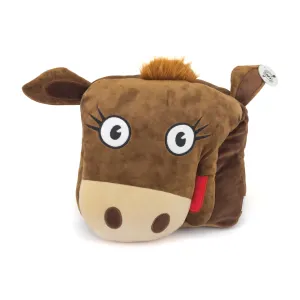 12" Scarlett the Red Angus Soft Plush Pillow