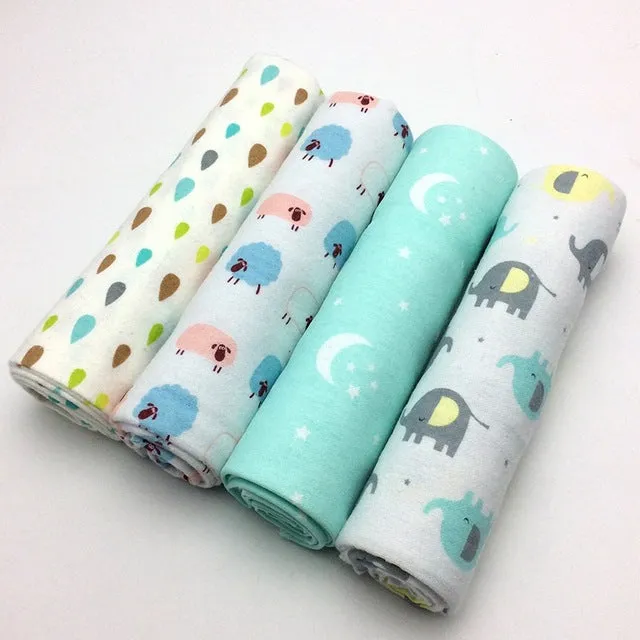 4 pieces of baby sheets