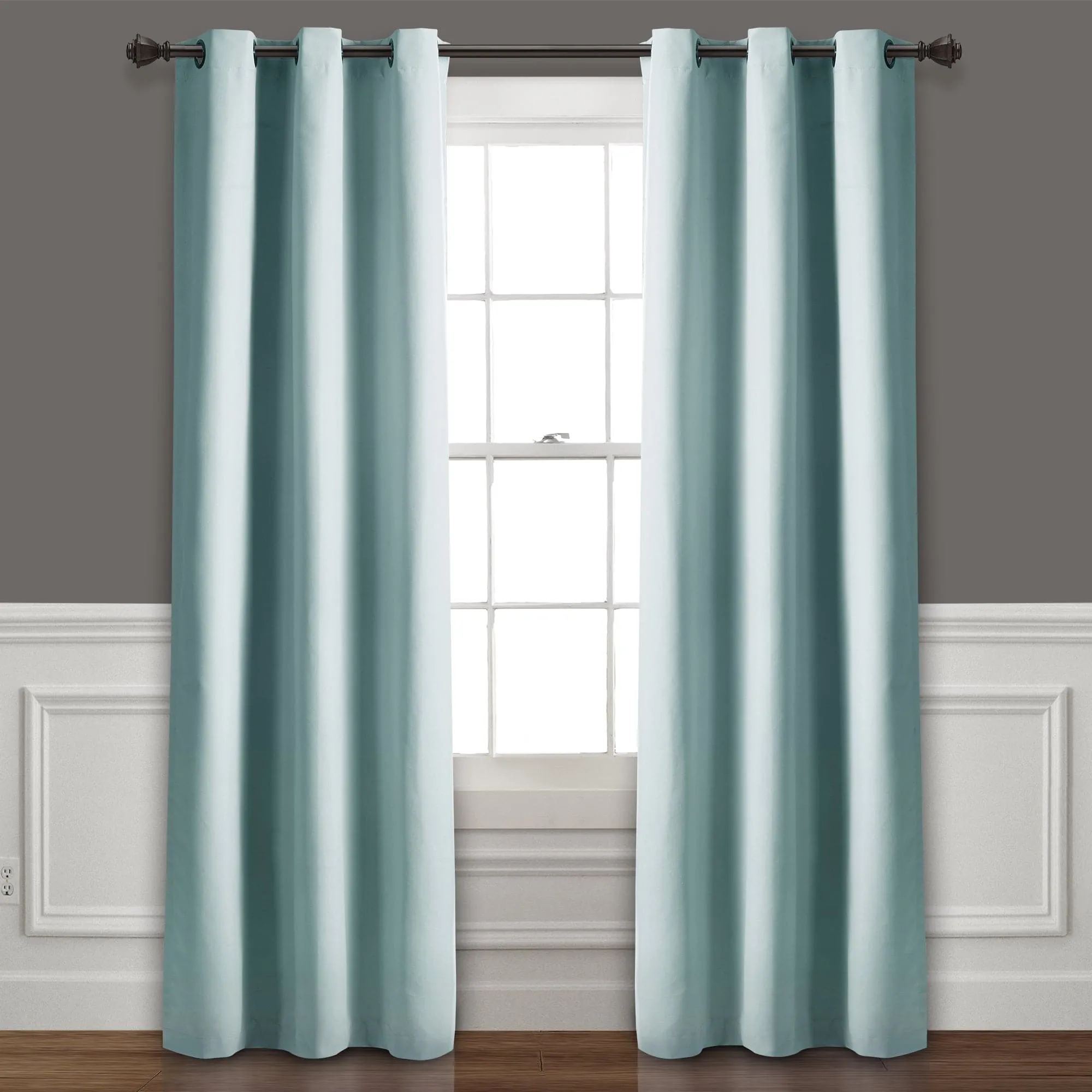 Absolute Blackout Window Curtain Panel Set