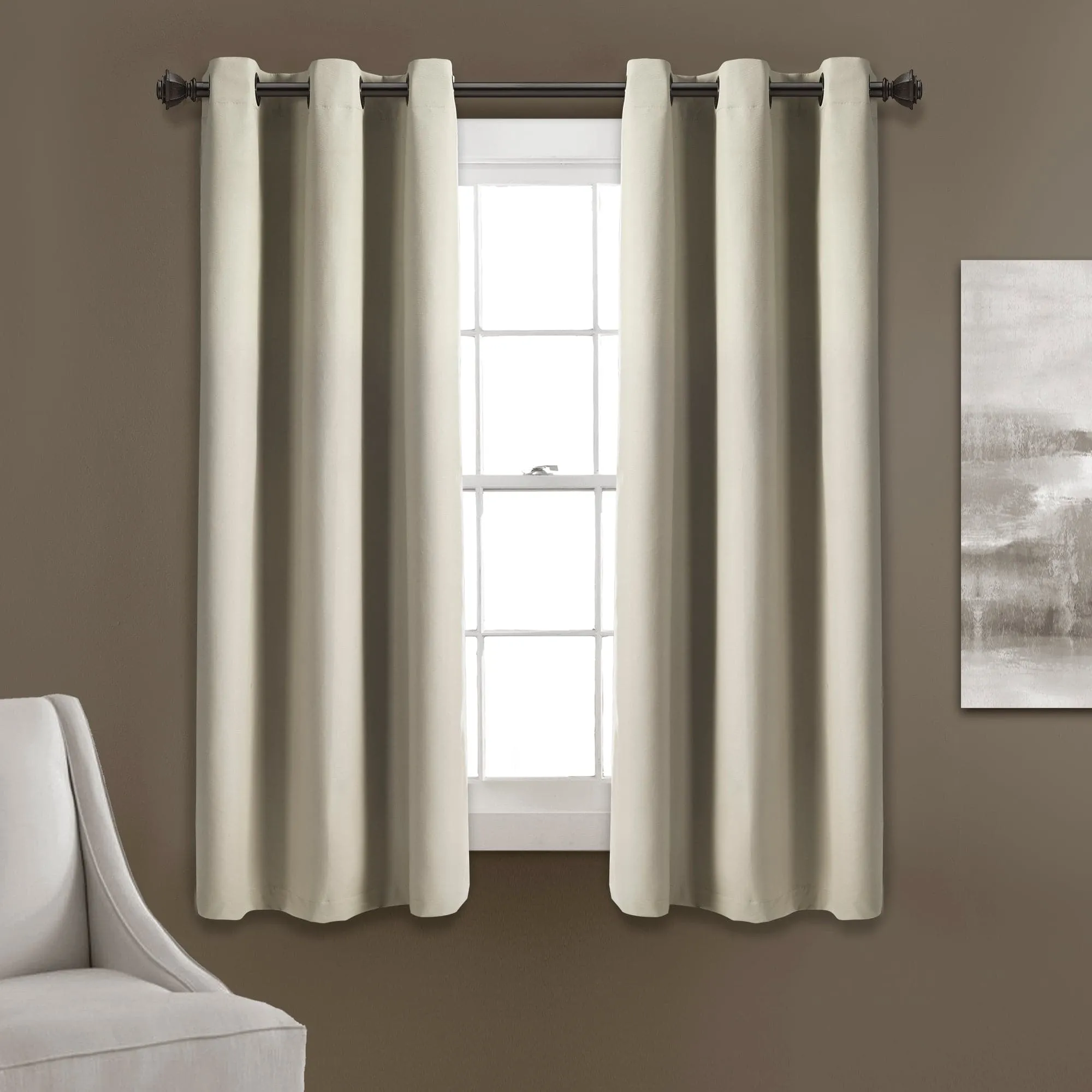 Absolute Blackout Window Curtain Panel Set