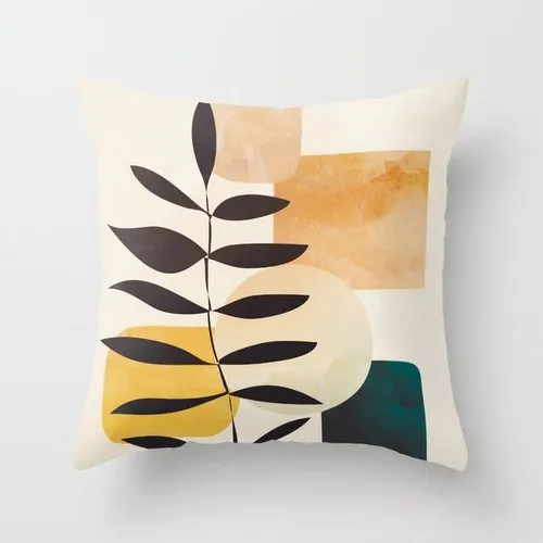 Abstract Geometric Car and Sofa Pillow Cover