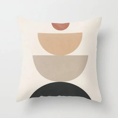 Abstract Geometric Car and Sofa Pillow Cover