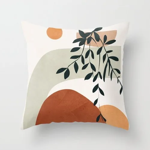 Abstract Geometric Car and Sofa Pillow Cover