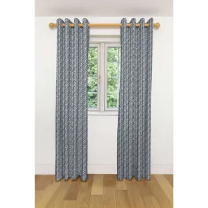 Baja Black   White Curtains