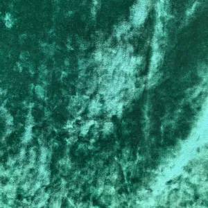 Carlucci Velluto Gelato Emerald Velvet Fabric