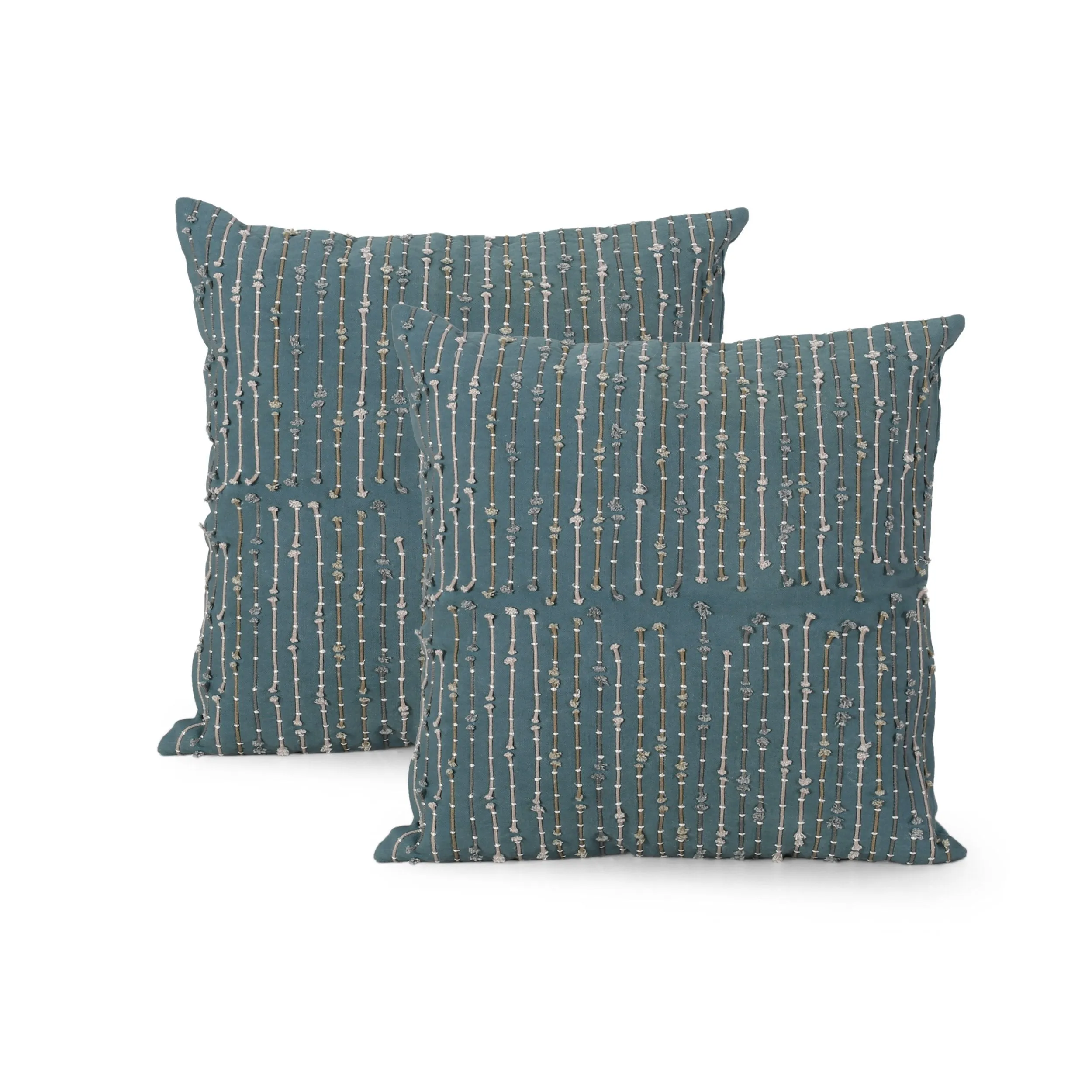 Dmya Cotton Throw Pillow (Set of 2)