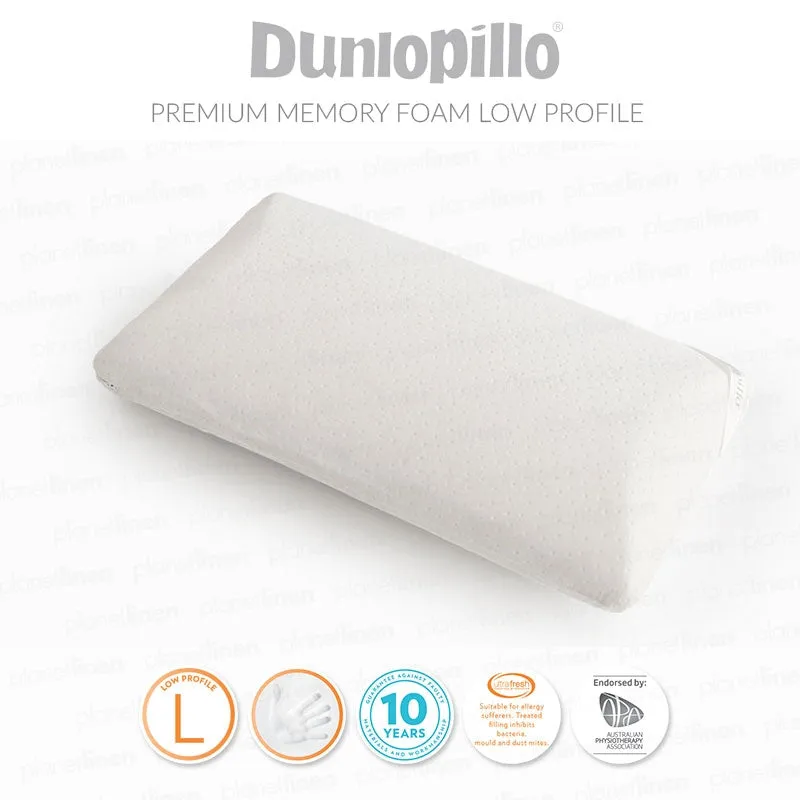 DUNLOPILLO Therapillo Low Profile Memory Foam Pillow