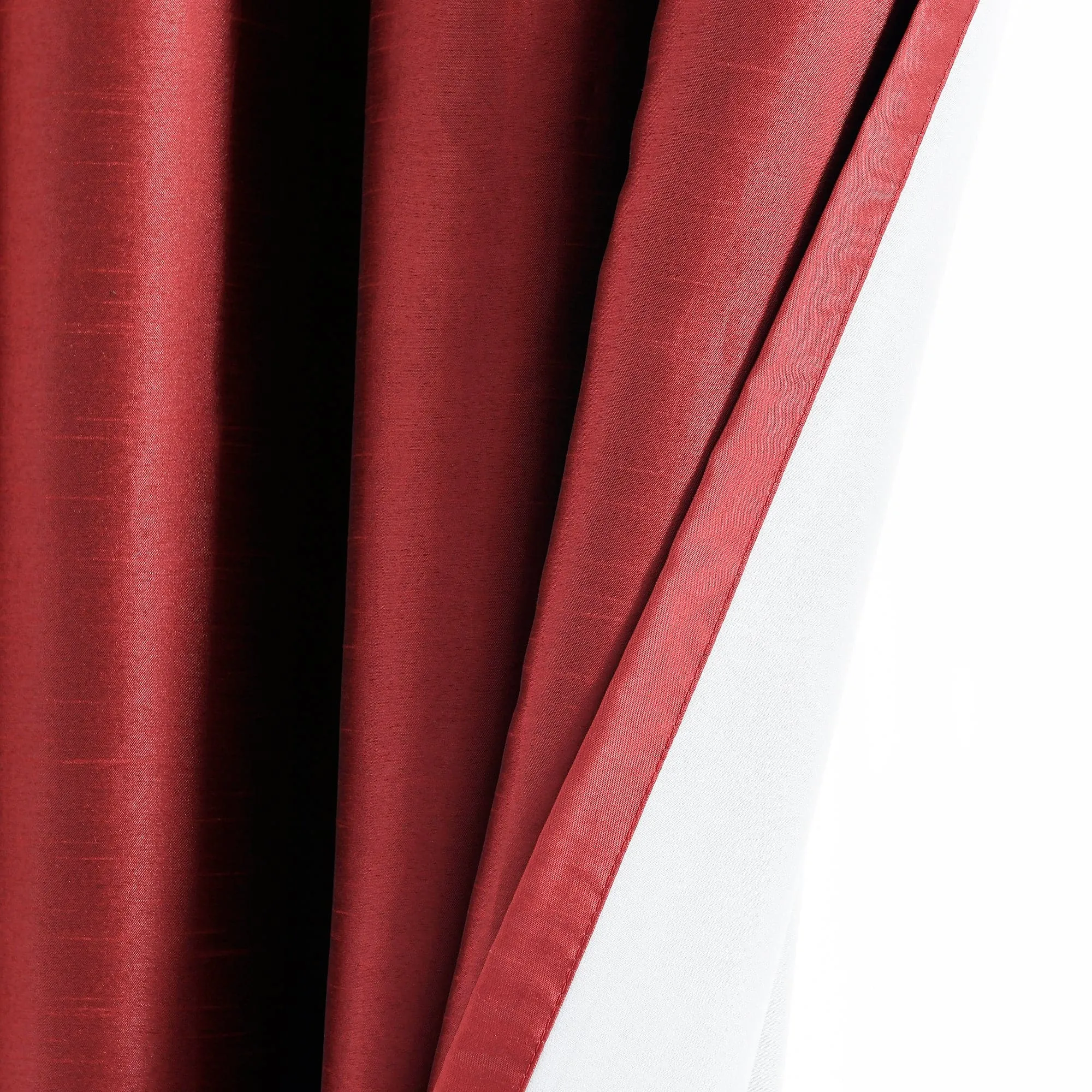 Faux Silk 100% Blackout Window Curtain Panel