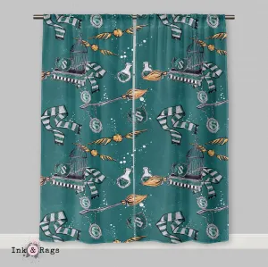 House of Slytherin Curtains