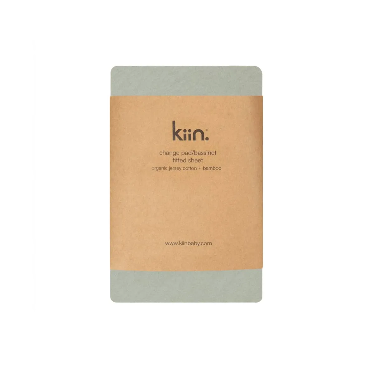 Kiin Baby Organic Change Pad / Bassinet Sheet - Sage