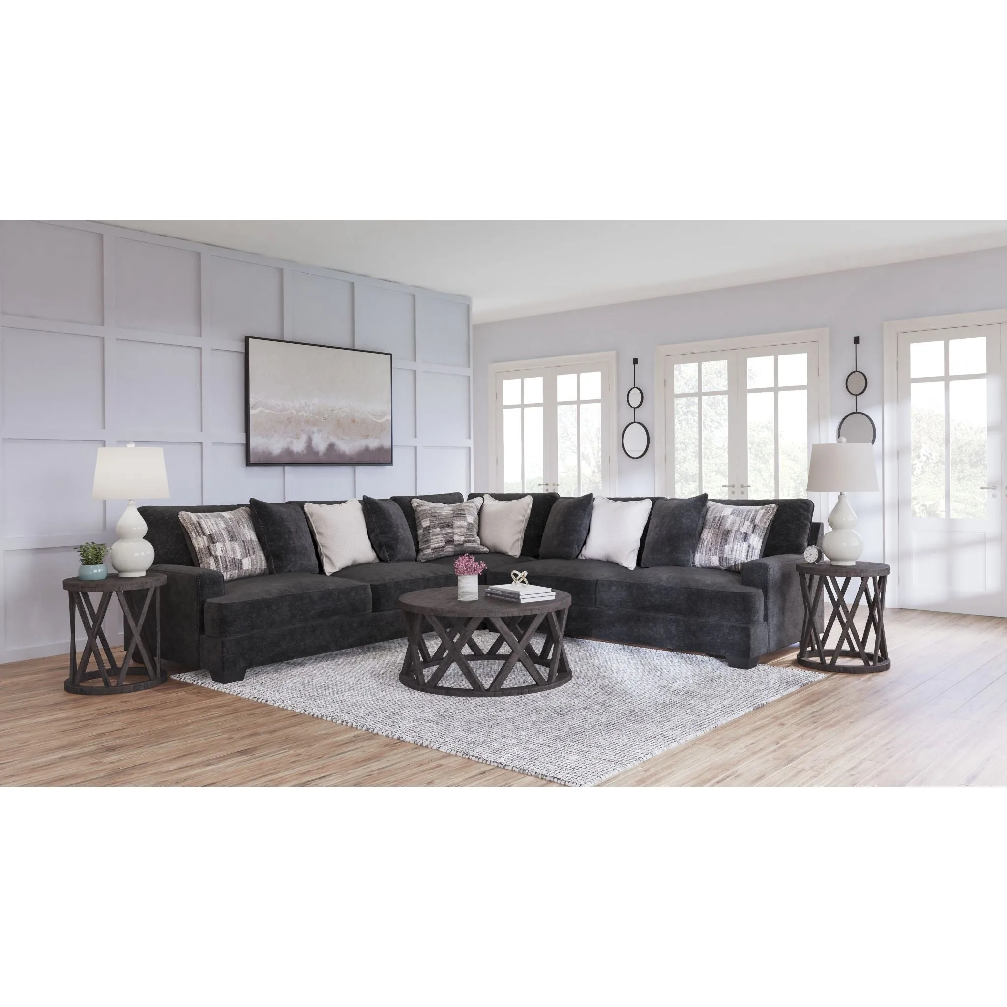 Lavernett 3 Piece Sectional