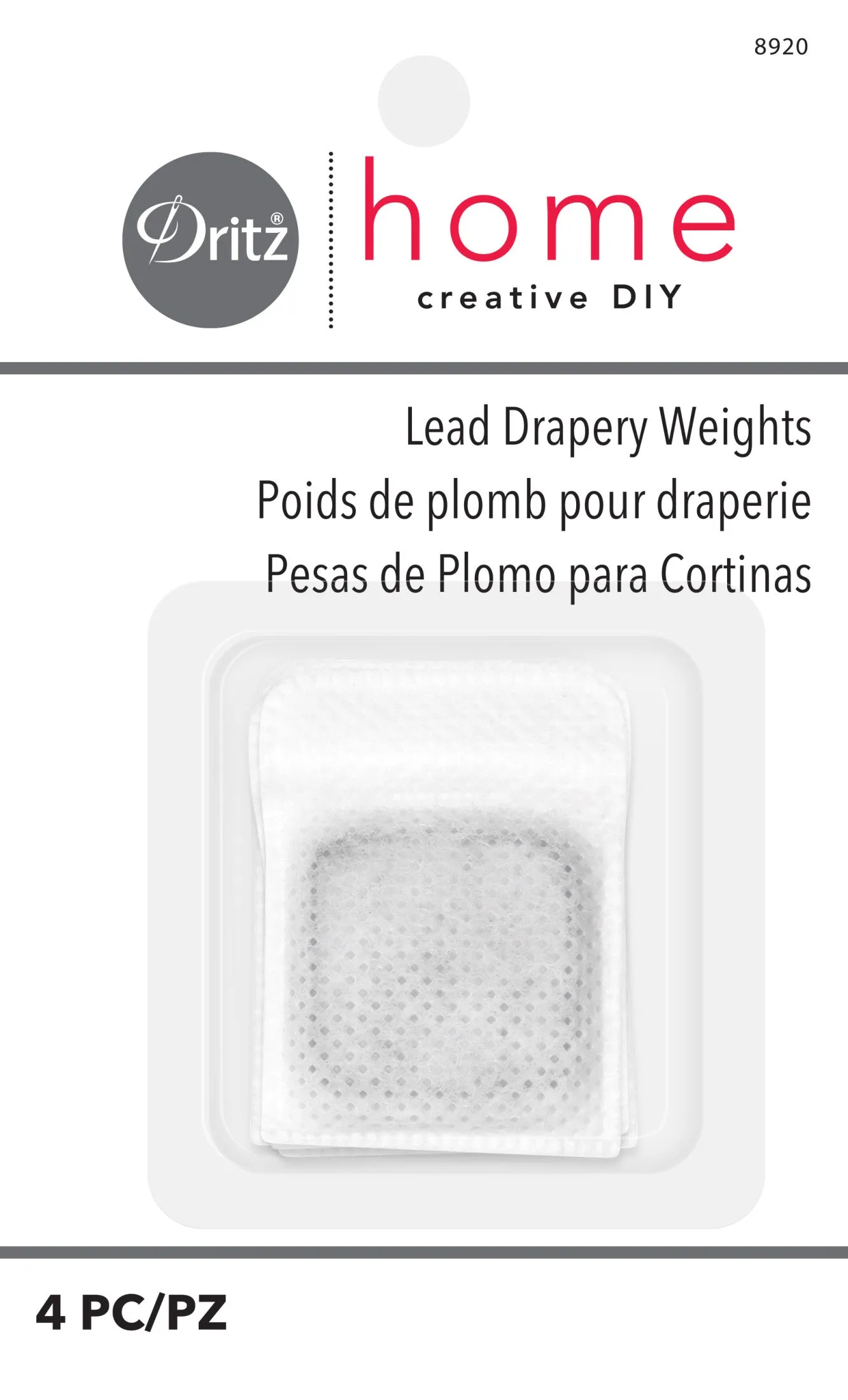 Lead Drapery Weights