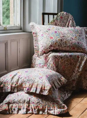 LINEN GARDEN & CAPEL PISTACHIO Liberty Reversible Heirloom Quilt