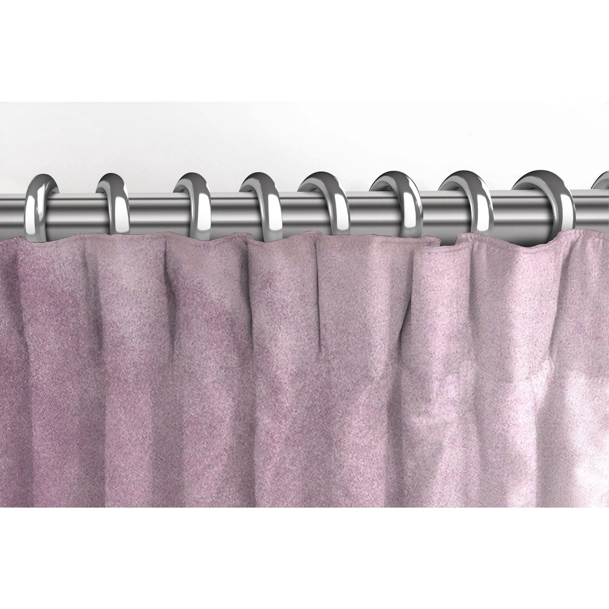 Matt Lilac Purple Velvet Curtains