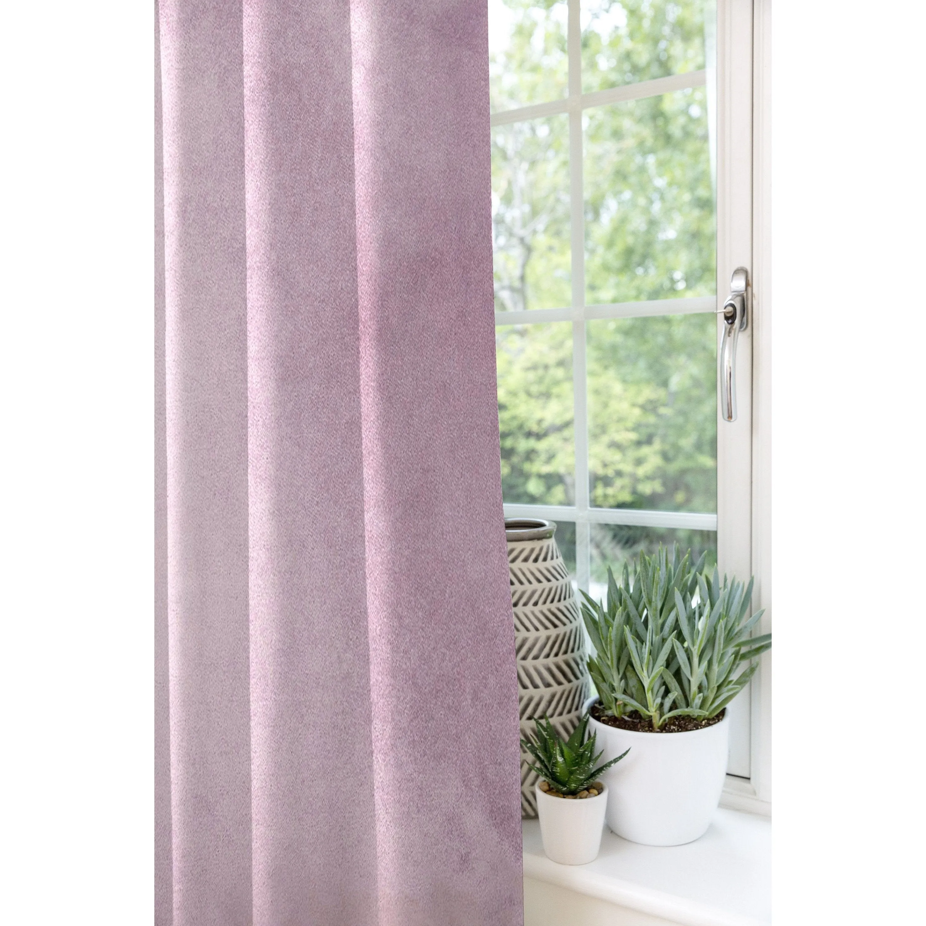 Matt Lilac Purple Velvet Curtains