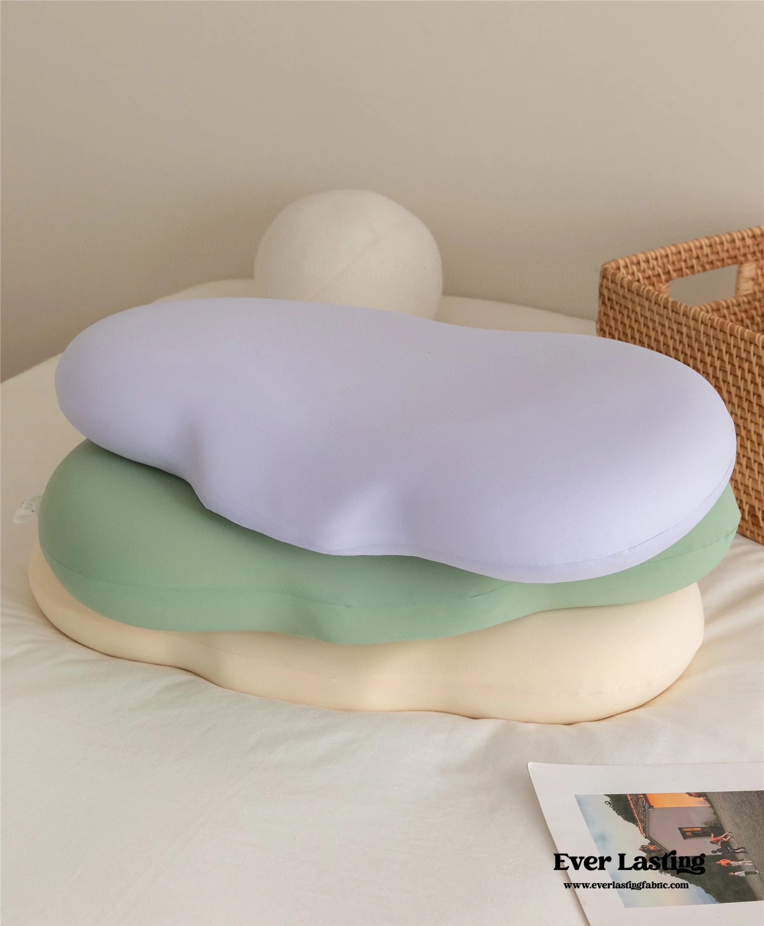 Memory Foam Bean Pillow (3 Colors)