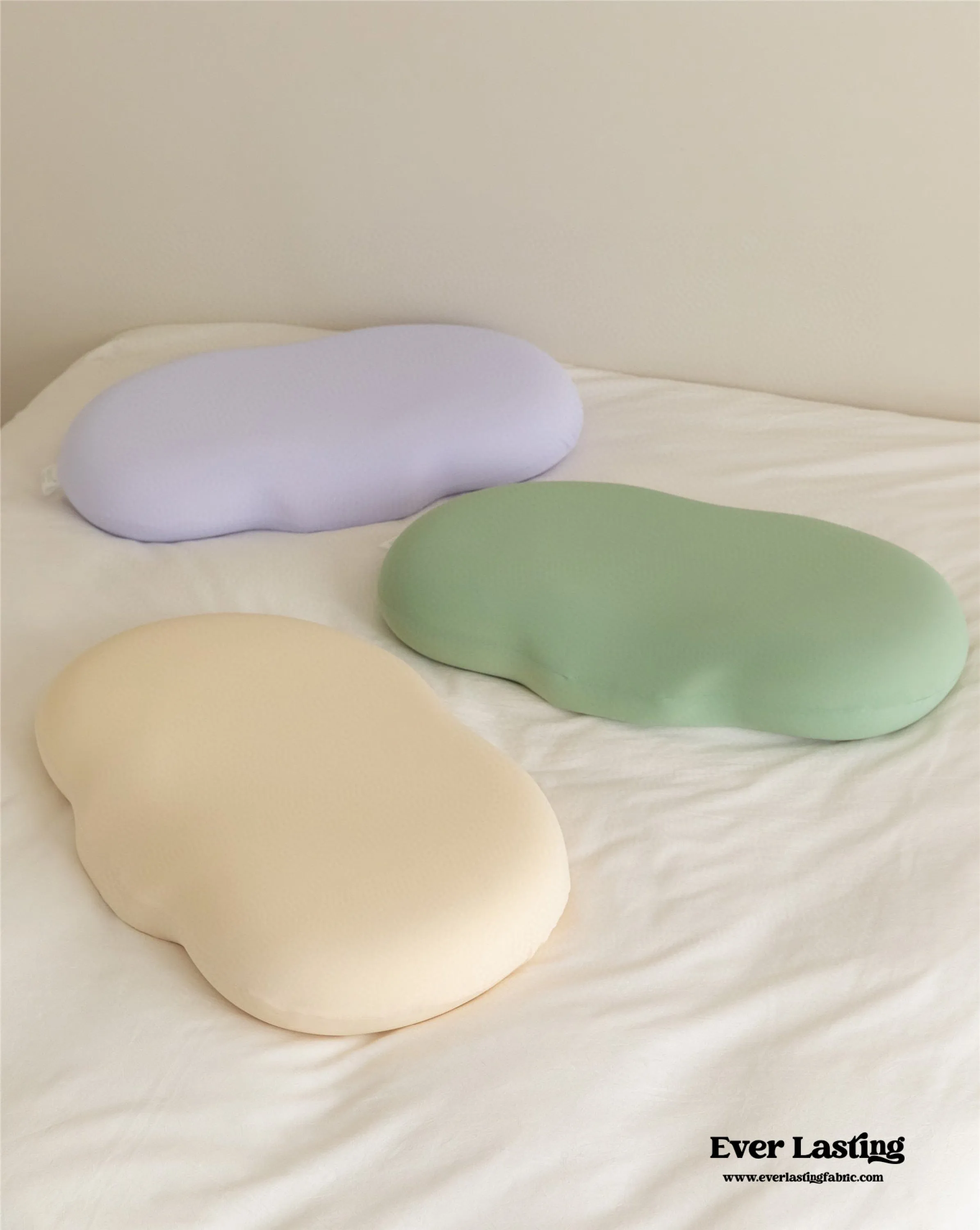 Memory Foam Bean Pillow (3 Colors)