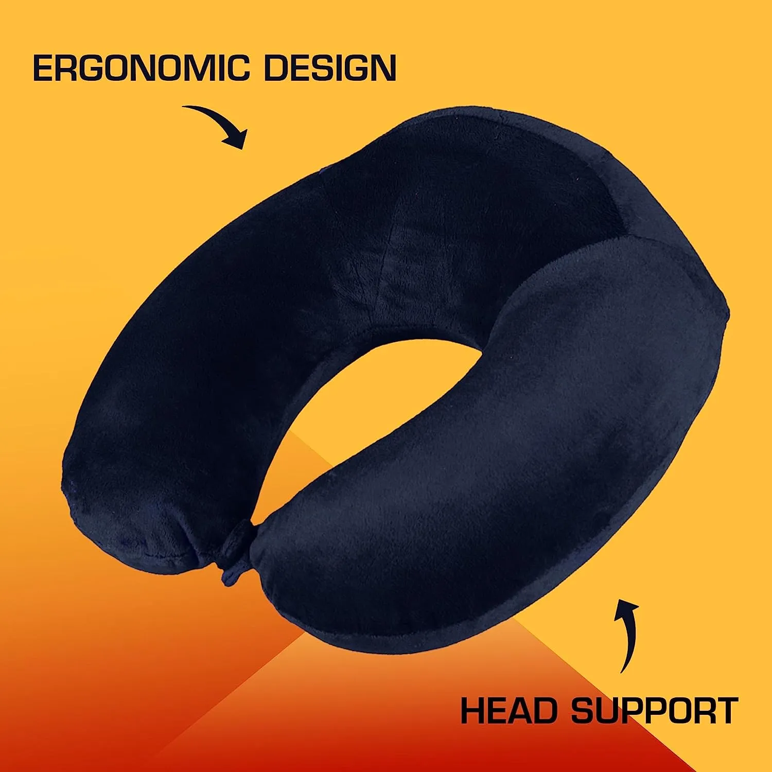 Memory Foam Neck Pillow Multipurpose Neck Rest Travel Pillow