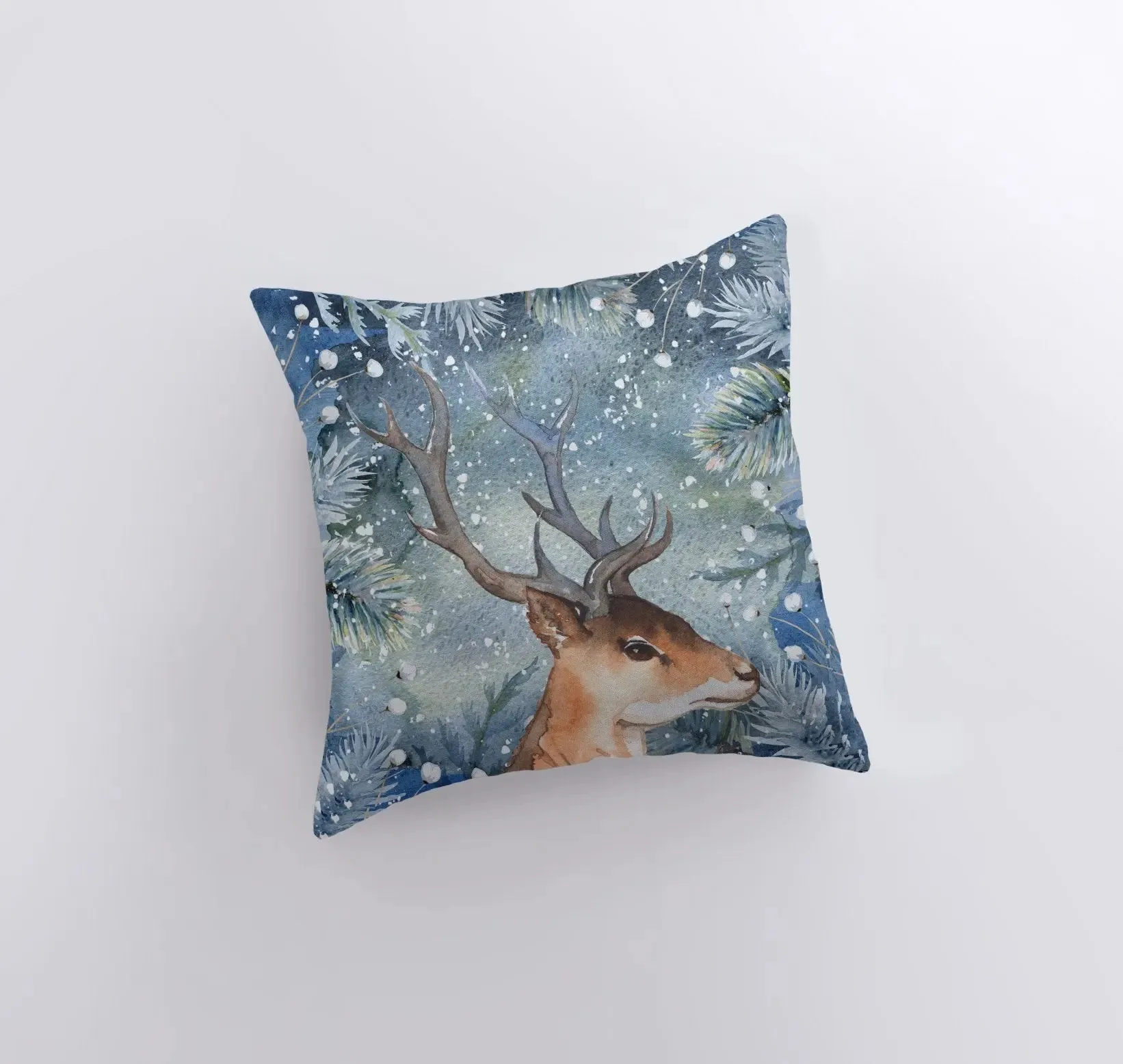 Reindeer Horns | Throw Pillows | Christmas Pillow | Decorative Pillows for Couch | Home Decor Christmas | Decor Pillows for Couch | Christmas Gift