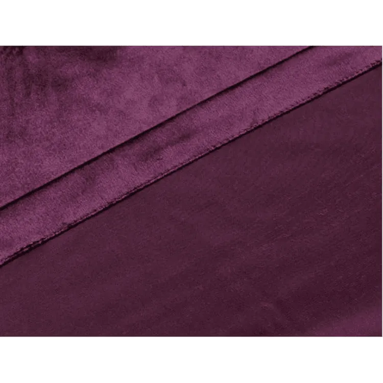 Rémy Luxury European Blackout Tassel Velvet Curtains - Purple