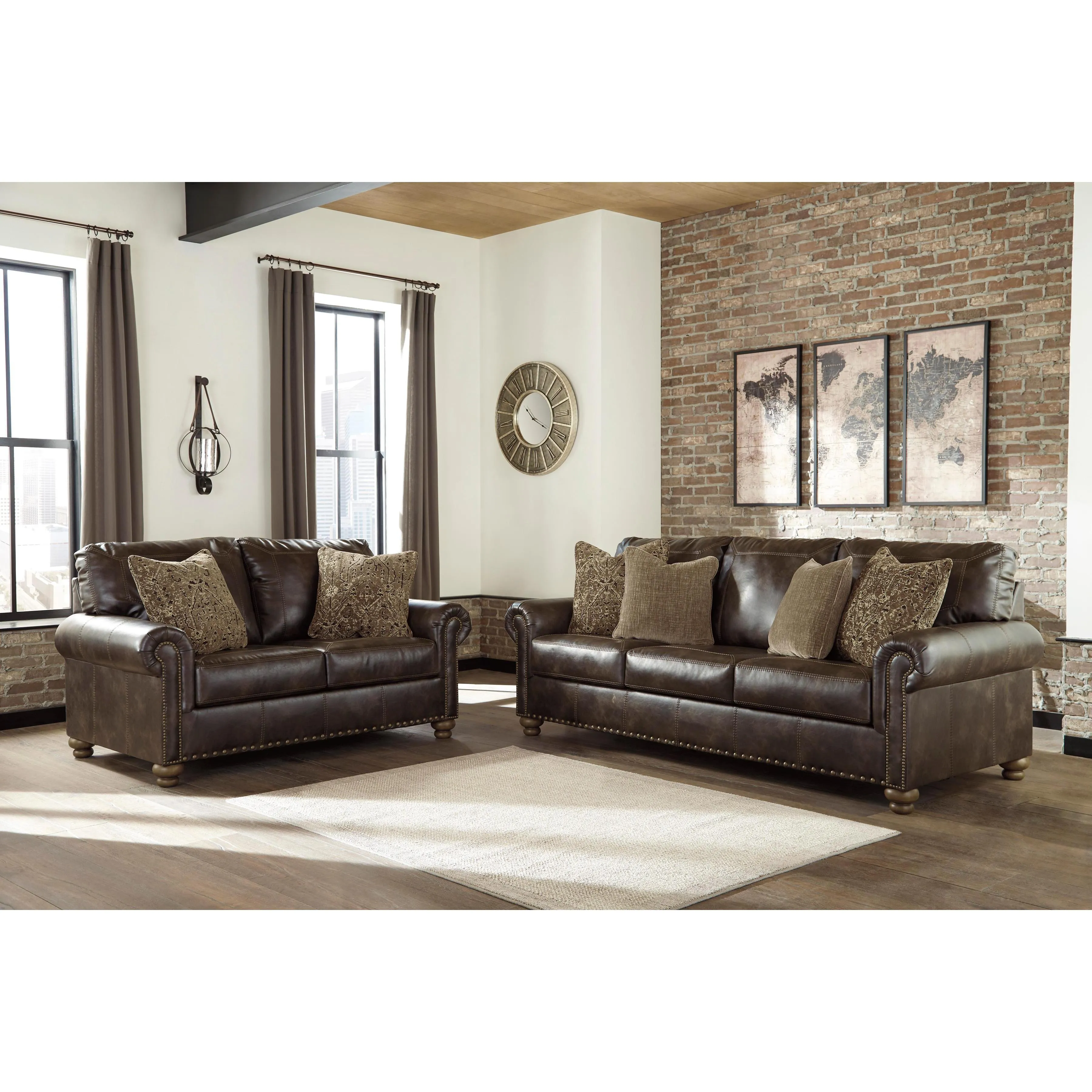 Signature Design by Ashley Nicorvo 80505U1 2 pc Living Room Set