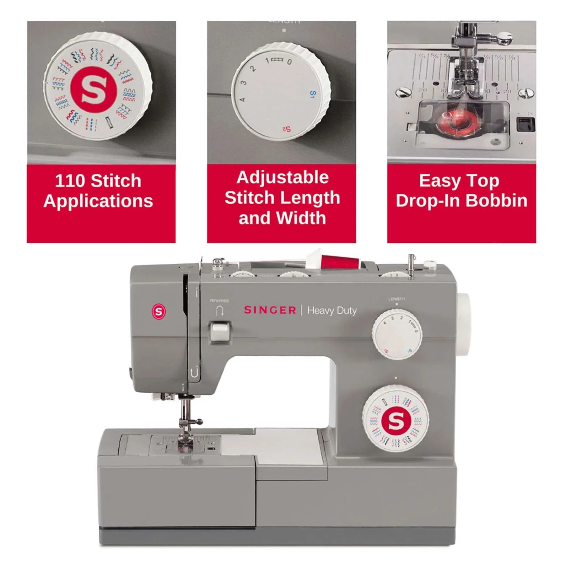 SINGER® Heavy Duty 4432 Sewing Machine