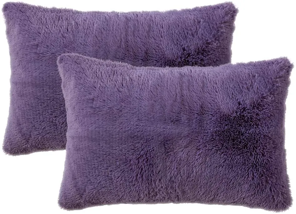 Softy Purple Pillows